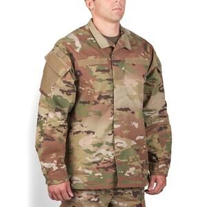 US Army IHWCU OCP Multicam Combat Coat Jacket Large X-Long